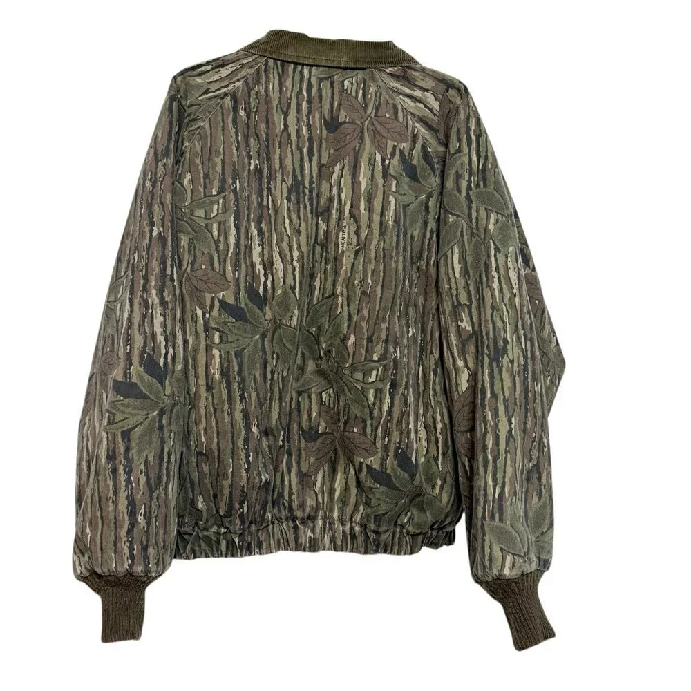 VTG Walls Blizzard-Pruf U.S.A. 90s Camo RealTree Quilt Lined Jacket Size XL